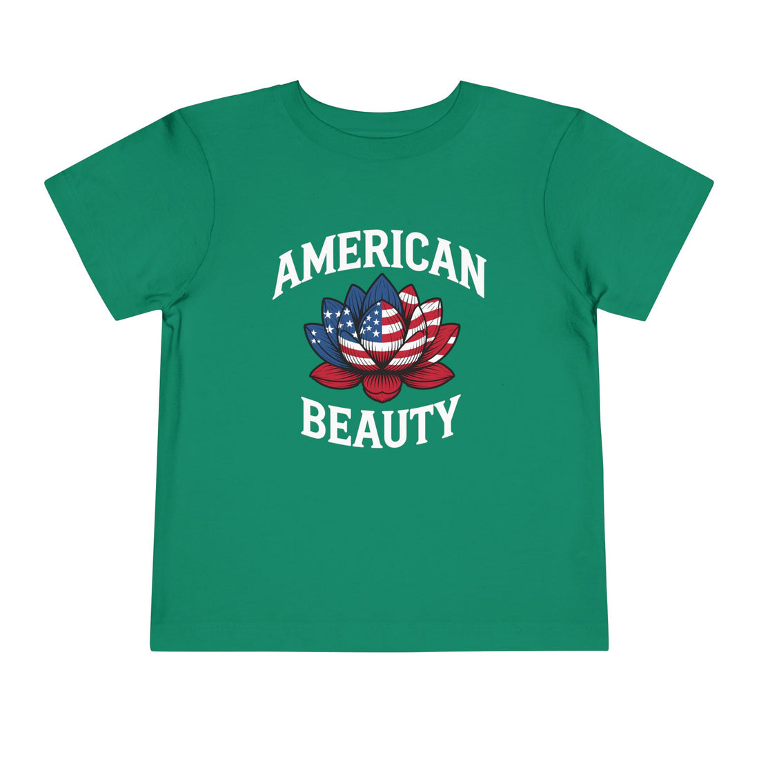 Patriotic Lotus Toddler Tee