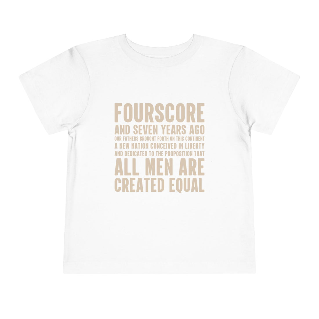 Fourscore Toddler Patriotic Tee