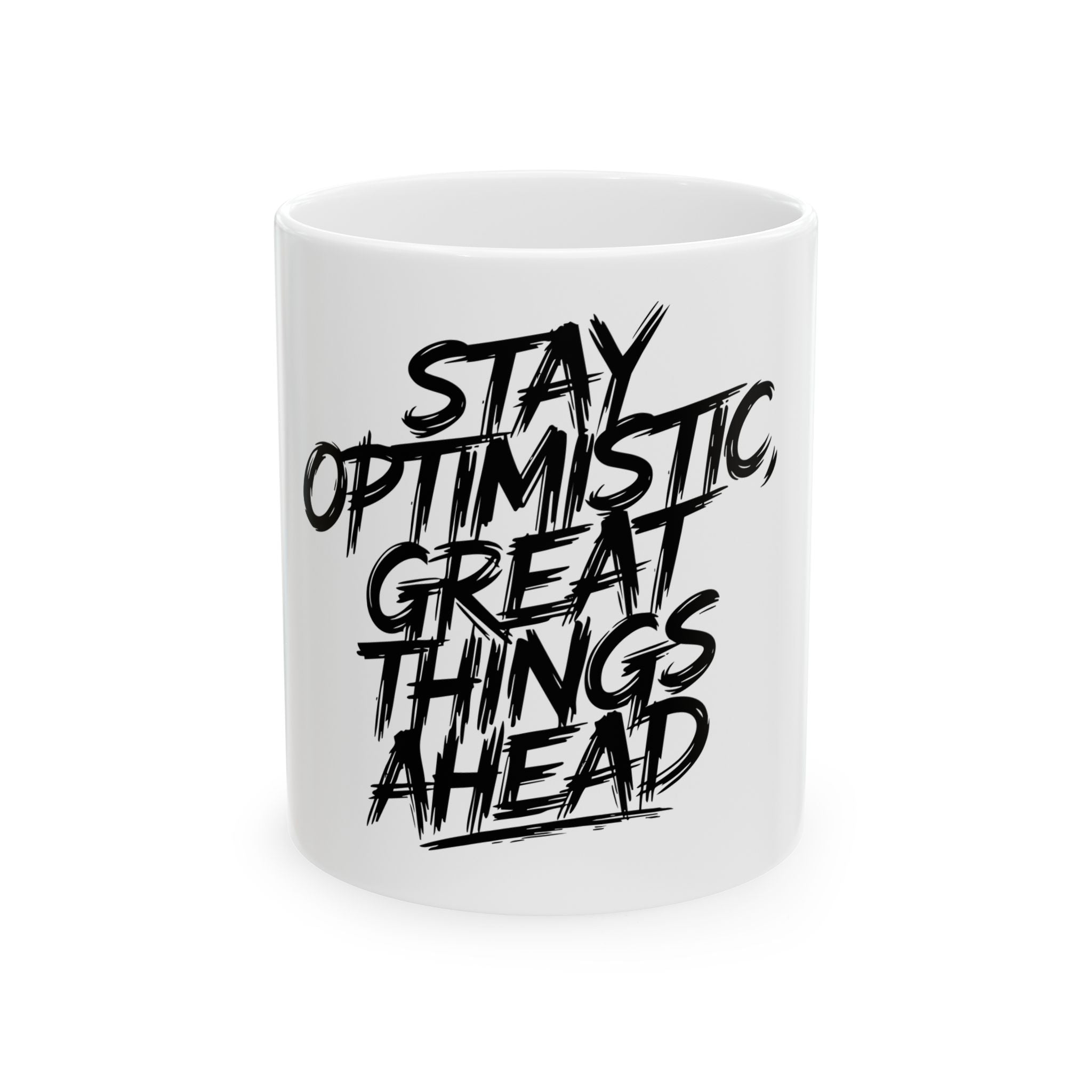Stay Optimistic Coffee Mug