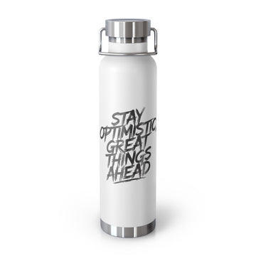 Stay Optimistic Copper Bottle