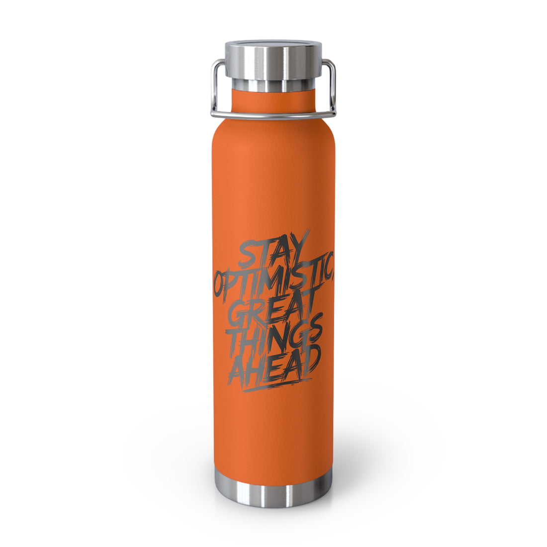 Stay Optimistic Copper Bottle