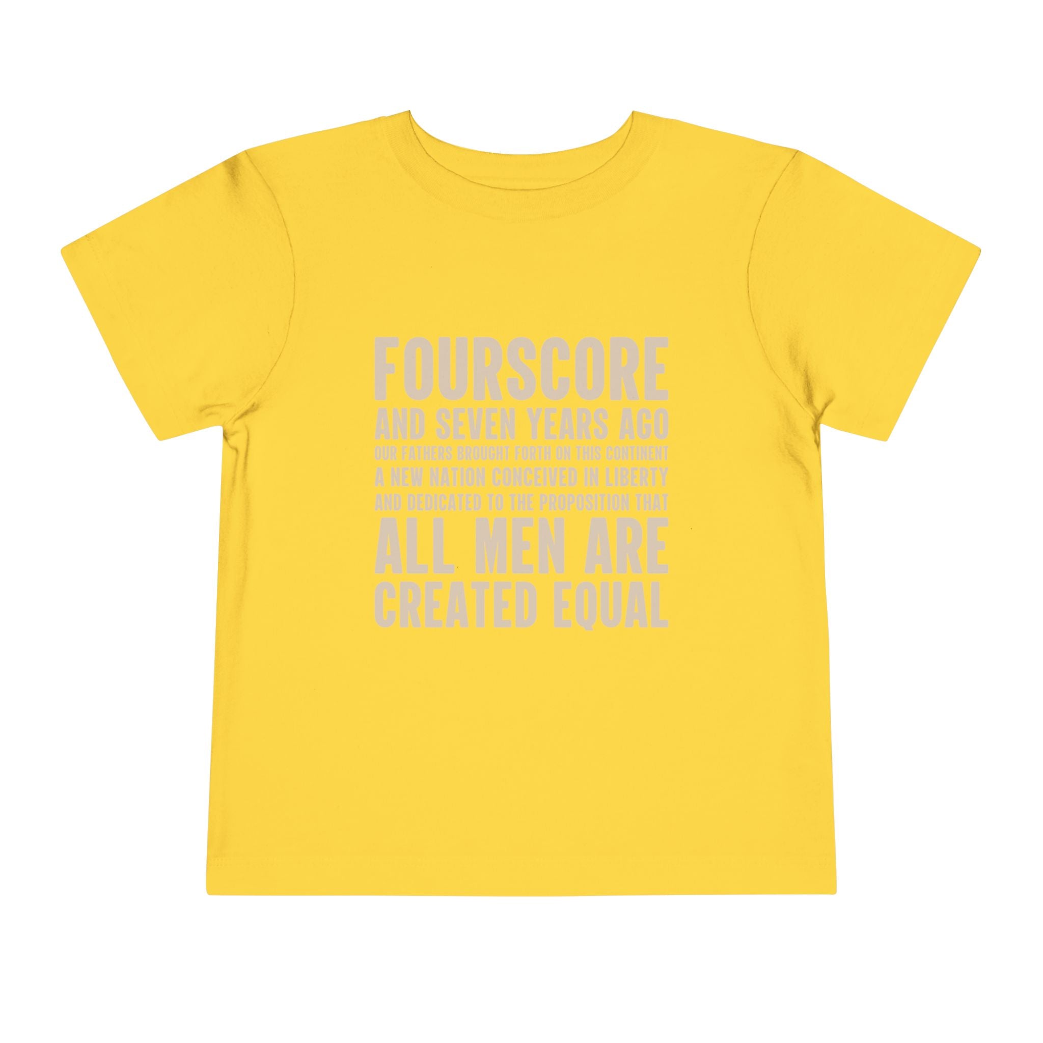 Fourscore Toddler Patriotic Tee