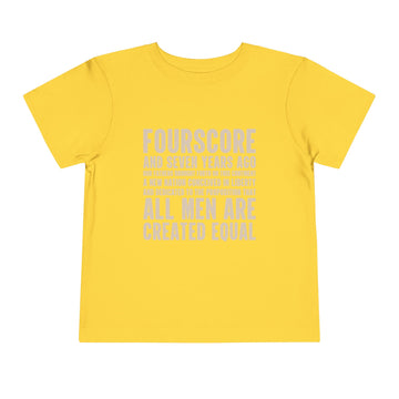 Fourscore Toddler Patriotic Tee